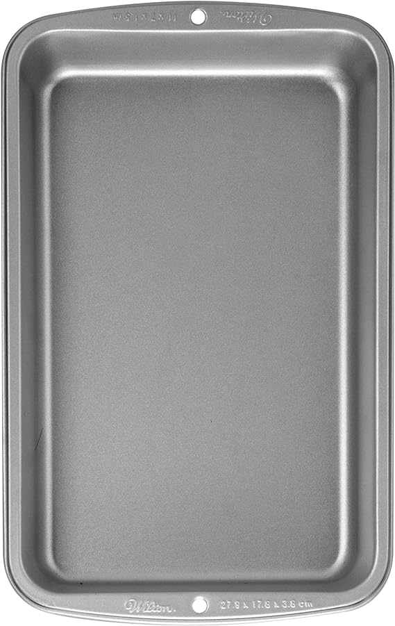 Wilton Recipe Right Non-Stick In Biscuit Brownie 11" x 7" x 1.5" (1pk)