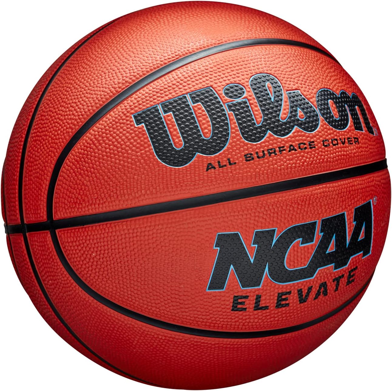 WILSON NCAA Elevate Basketball, Size 5 (27.5in), Orange