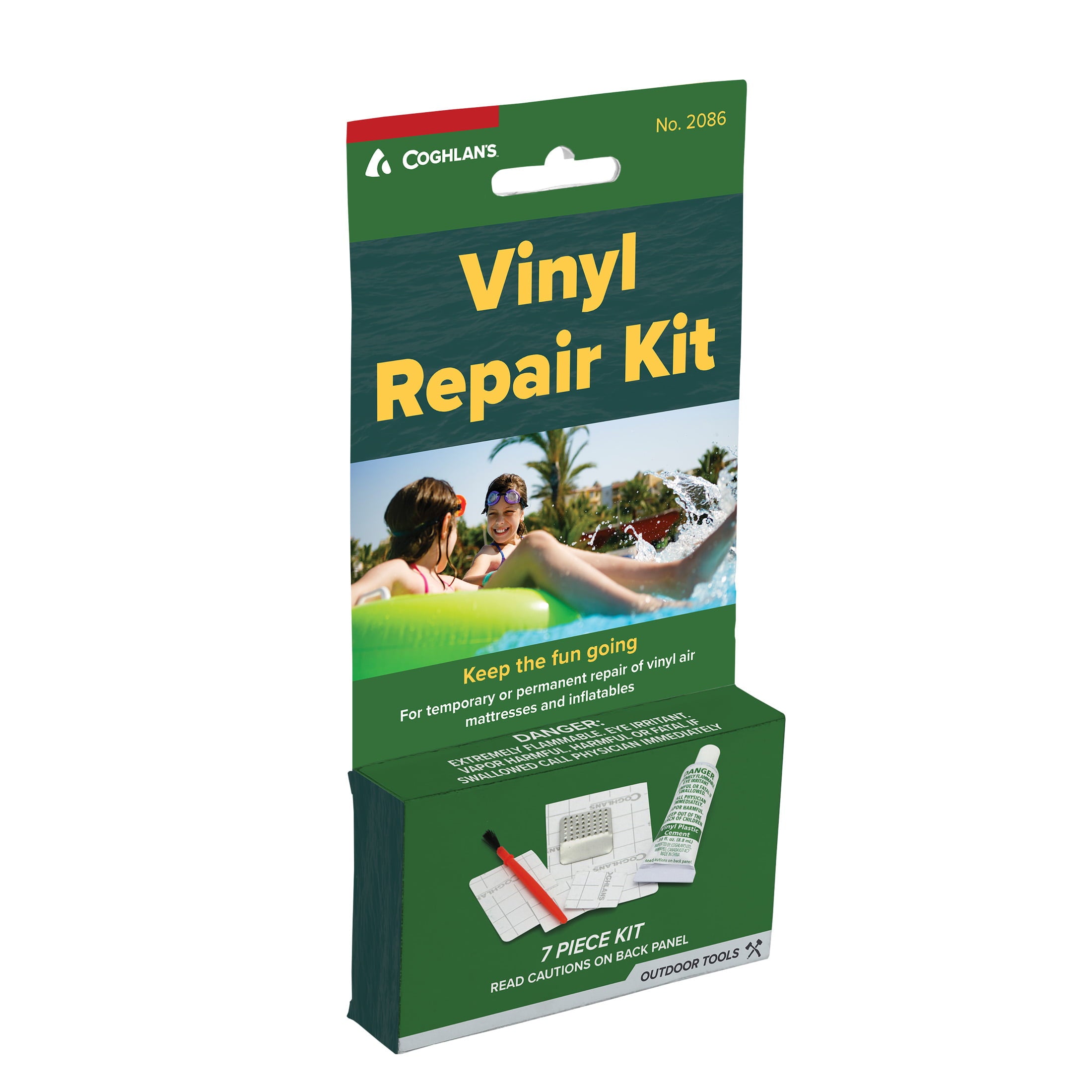 Coghlan's Vinyl Repair Kit for Vinyl Air Mattresses and Inflatables, 9 Pack