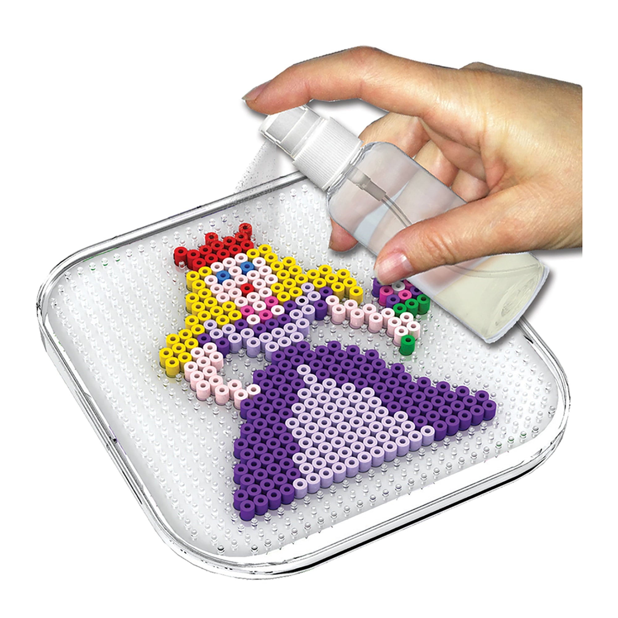 AMAV EZ Beads Princess-800 Beads Set, Craft Kit to Create Fun and Easy Bead Projects, Children Ages 5 and Up