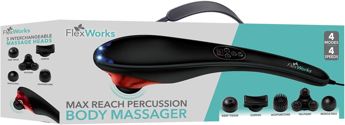 FlexWorks Handheld Percussion Massager