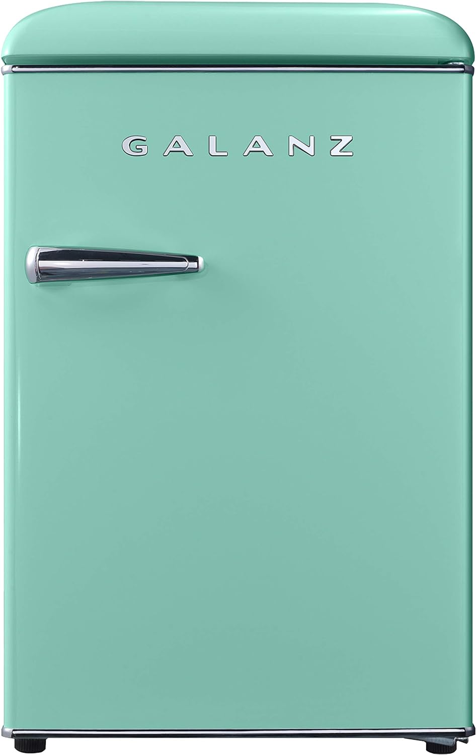 Galanz 2.5 Cu Ft Retro Style Mini Fridge with Adjustable Thermostat, Green