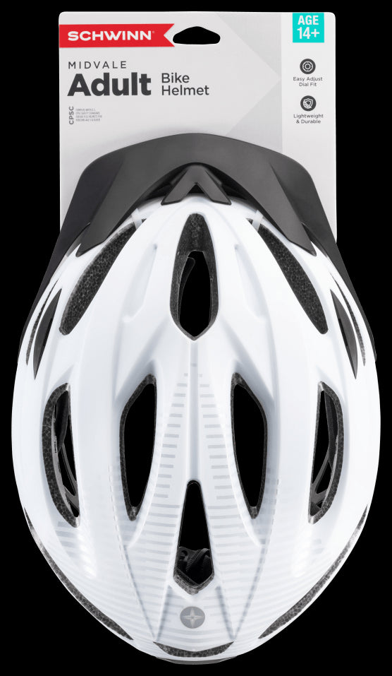 Schwinn Midvale Adult Helmet White