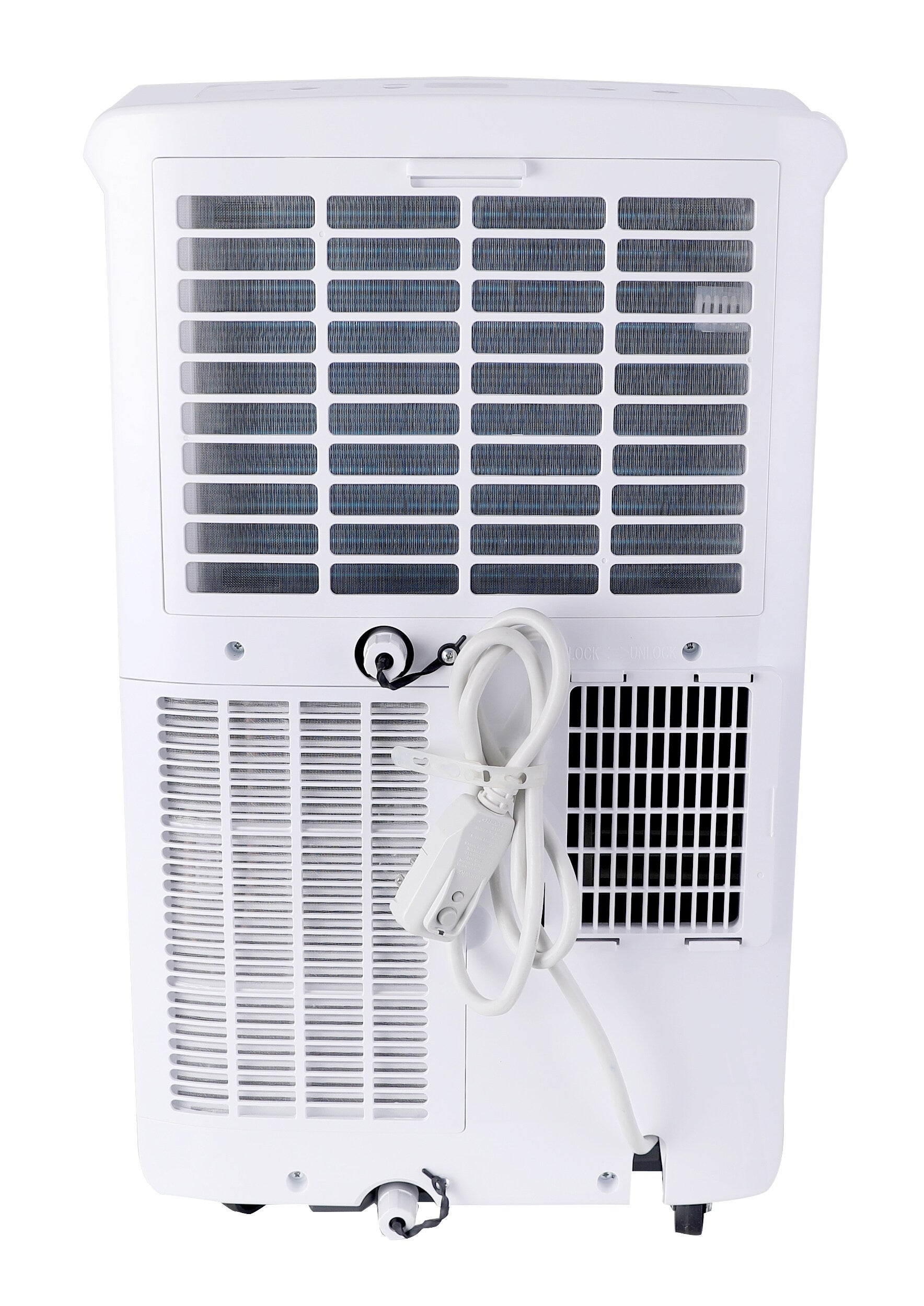 Hisense 8000-BTU DOE (115-Volt) White Vented Wi-Fi enabled Portable Air Conditioner with Remote Cools 350-sq ft (Refurbished)