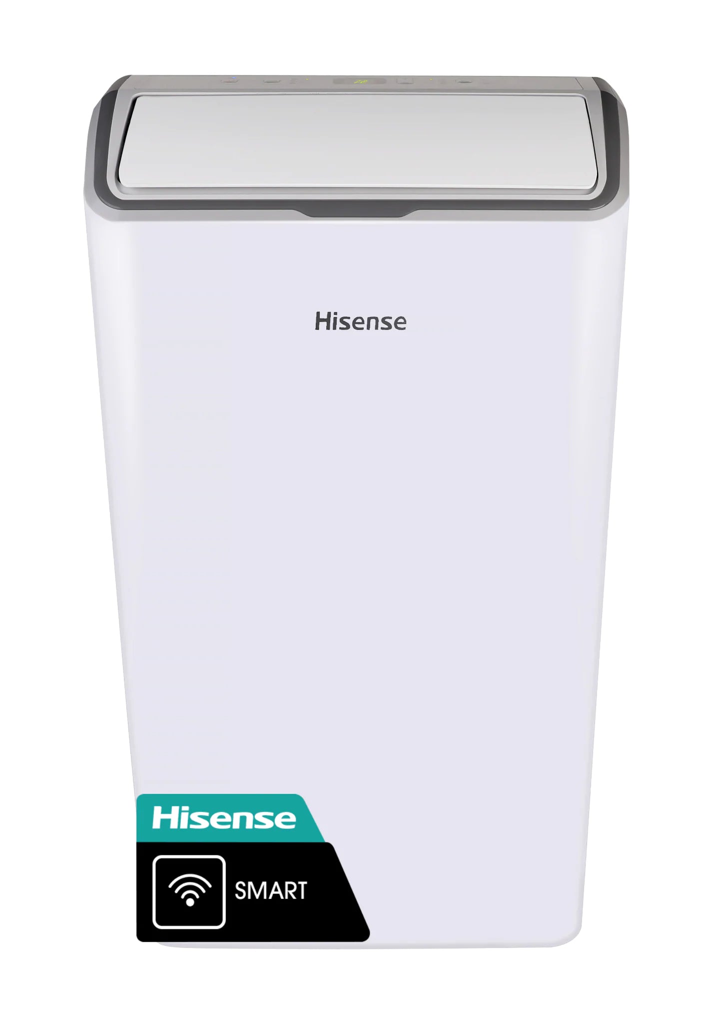 Hisense 12000-BTU DOE (15000-BTU ASHRAE) 115-Volt White Vented Portable Air Conditioner Wi-fi Compatibility Cools 501-700 Sq Ft
