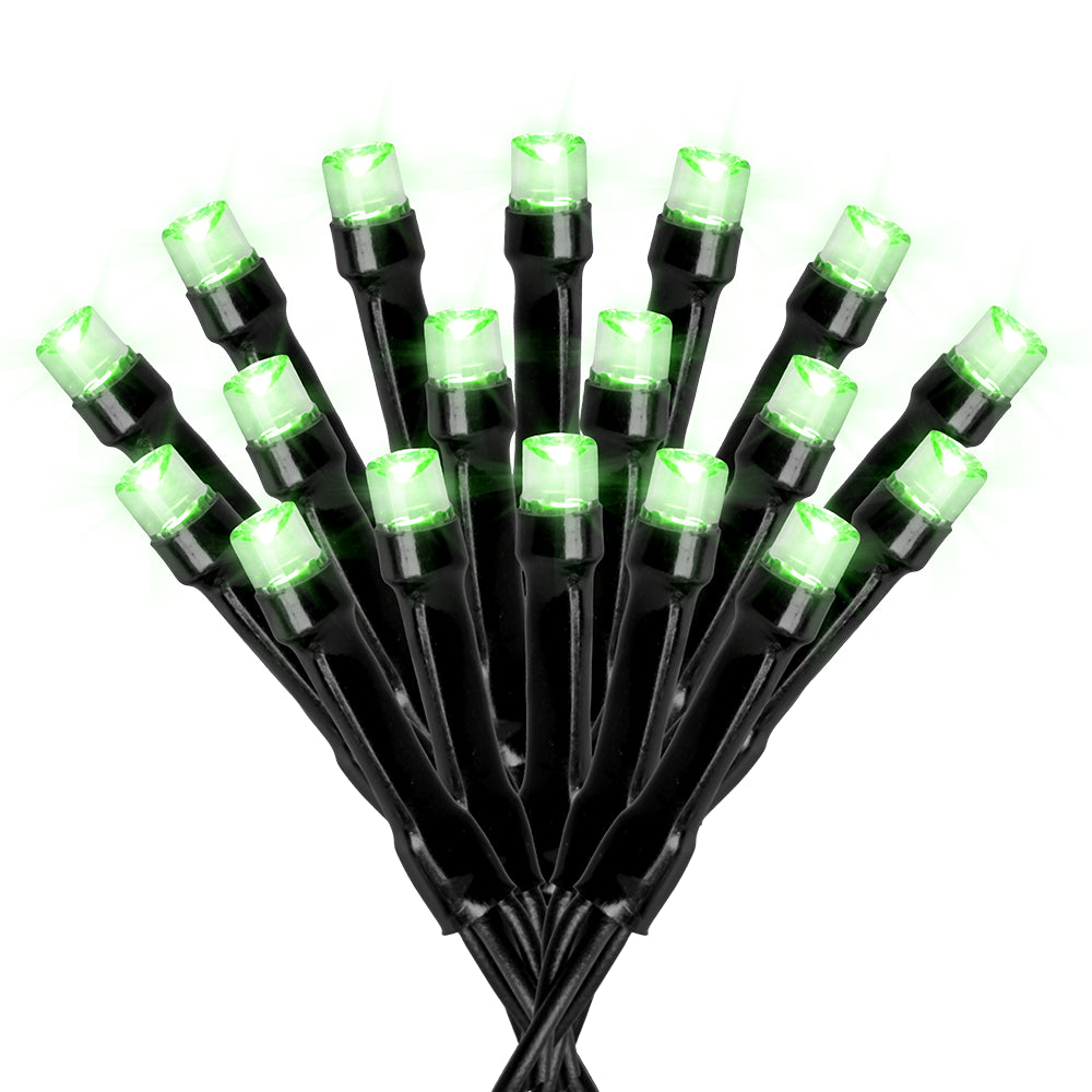 Touch Of Eco 125 Solar Powered LED String Lights, 68 Feet