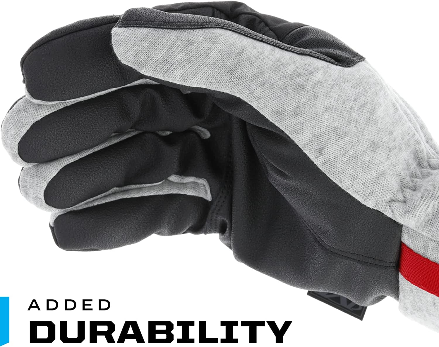 Mechanix Wear: ColdWork Guide Winter Work Gloves, Water Resistance Gloves, 40g PrimaLoft Insulation, Touch Capable Winter Gloves for Men, For Mild Winter Weather, Gray/Black, Single Pair, (Sizes MD, LG, XL and XXL)