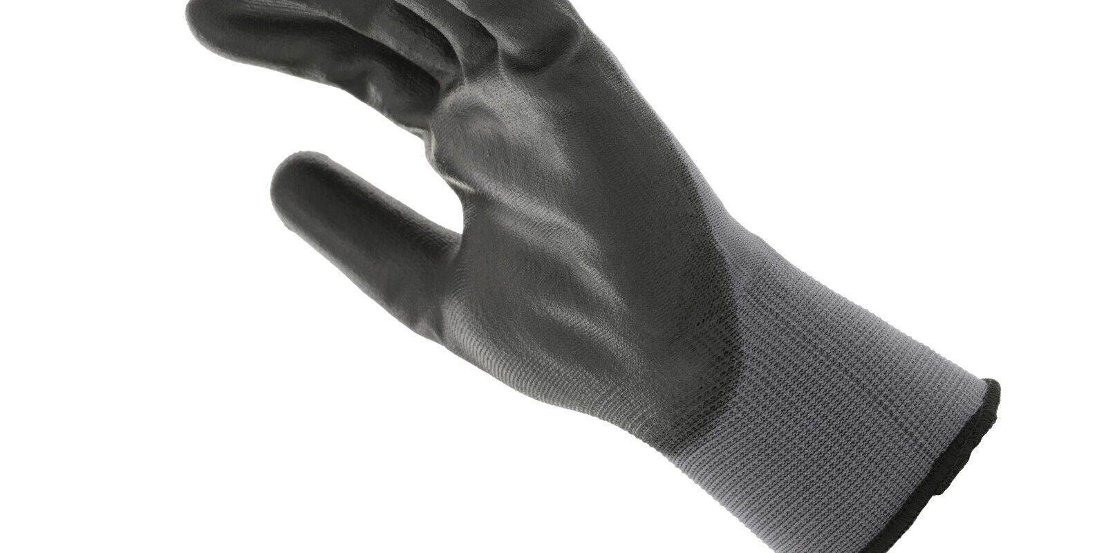 Mechanix Wear Nitrile Coated Work Gloves,13 GA Thick, Nyon, Grey, 12 Pair in a pack, (Sizes SM, MD, LG, XL, XXL)