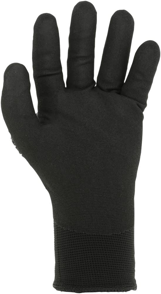 Mechanix Wear: Nitrile Coated SpeedKnit M-Pact Heavy Duty Thermal Work Gloves - Touch Capable, D3O Technology, Insulated, High Abrasion Resistant, Black (Sizes SM, MD, LG, XL and XXL)