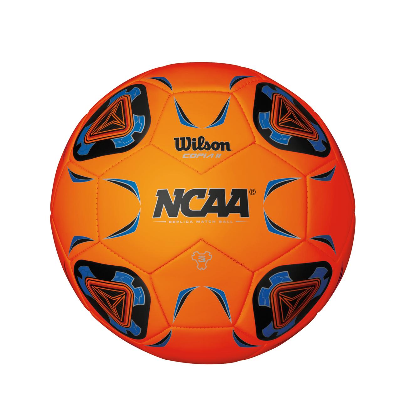Wilson NCAA Copia II Orange-Blue Soccer Ball Size 4