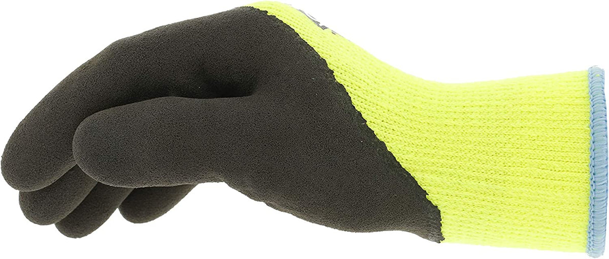 Mechanix Wear High-Visibility Coated-Knit Work Gloves Hi-Viz Speedknit Thermal, 1 Pair (Size L/XL)