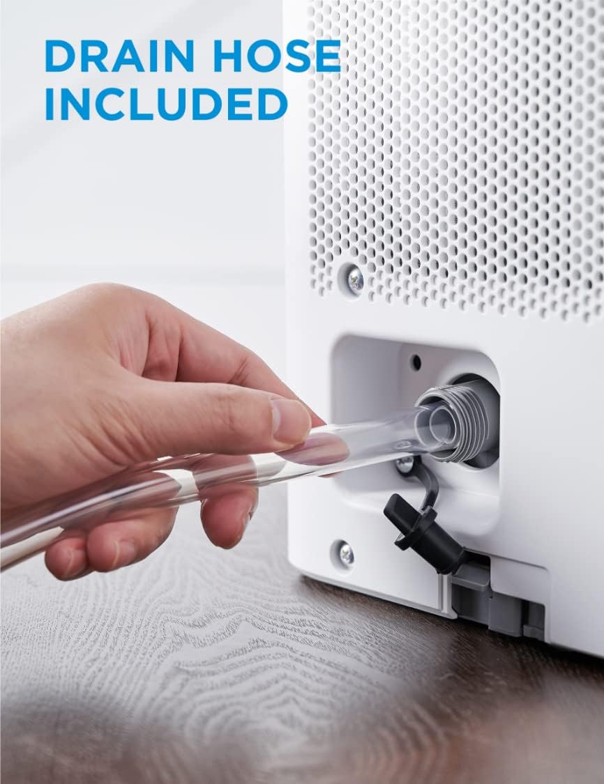 Midea Cube 35-Pint Smart Dehumidifier with Alexa – Covers Up to 3,500 Sq. Ft. (Factory Refurbished)