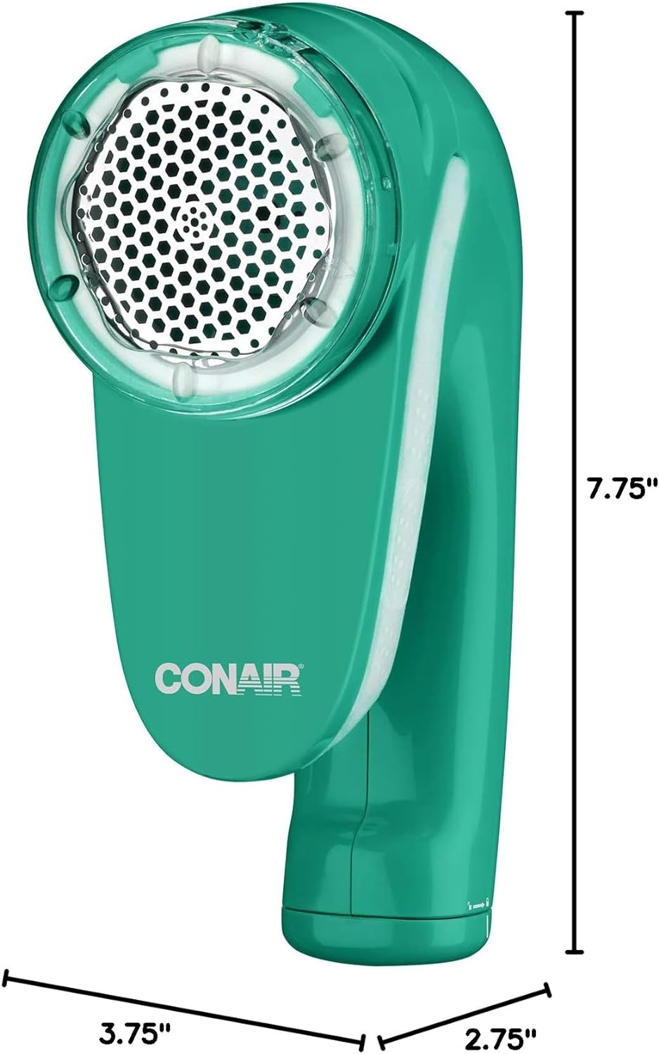 Conair Fabric Shaver and Lint Remover, Battery Operated Portable Fabric Shaver, Green