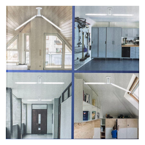 BrightLiving 6,000 Lumen LED Deformable Shop Light, 4'