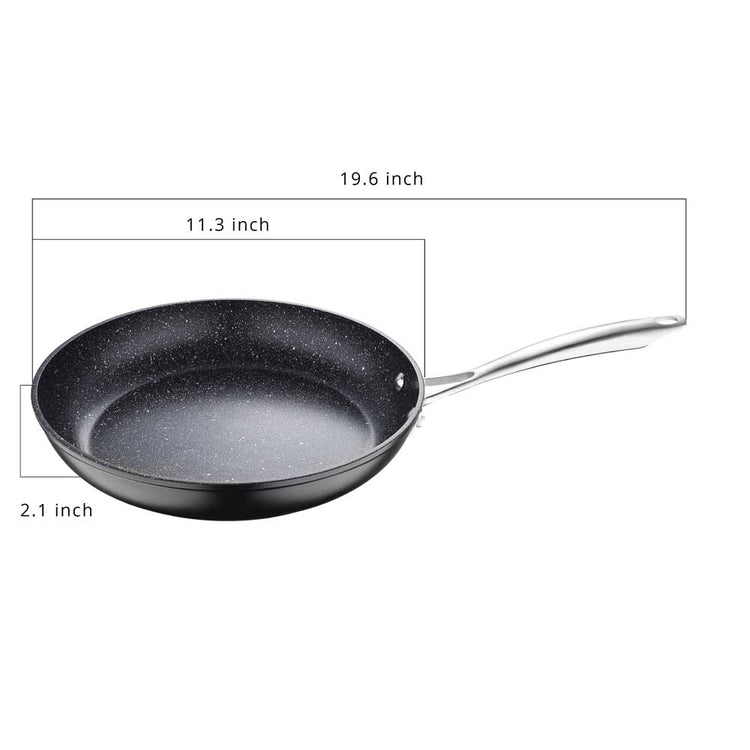 Vital by MasterPRO - 11" Forged Aluminum Titanium-Reinforced Non Stick Fry Pan