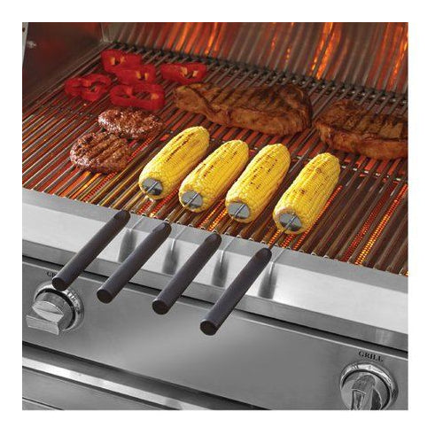 Mr. Bar-B-Q Deluxe Corn Grillers With Grip Handles For Corn On The Cob 4 Count