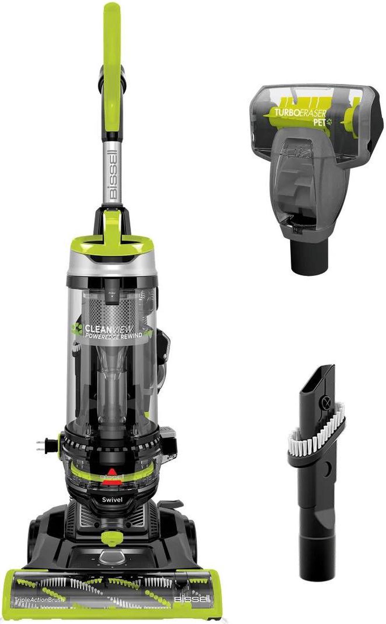 Bissell Cleanview PowerEdge Rewind Pet Upright Vacuum 3197P