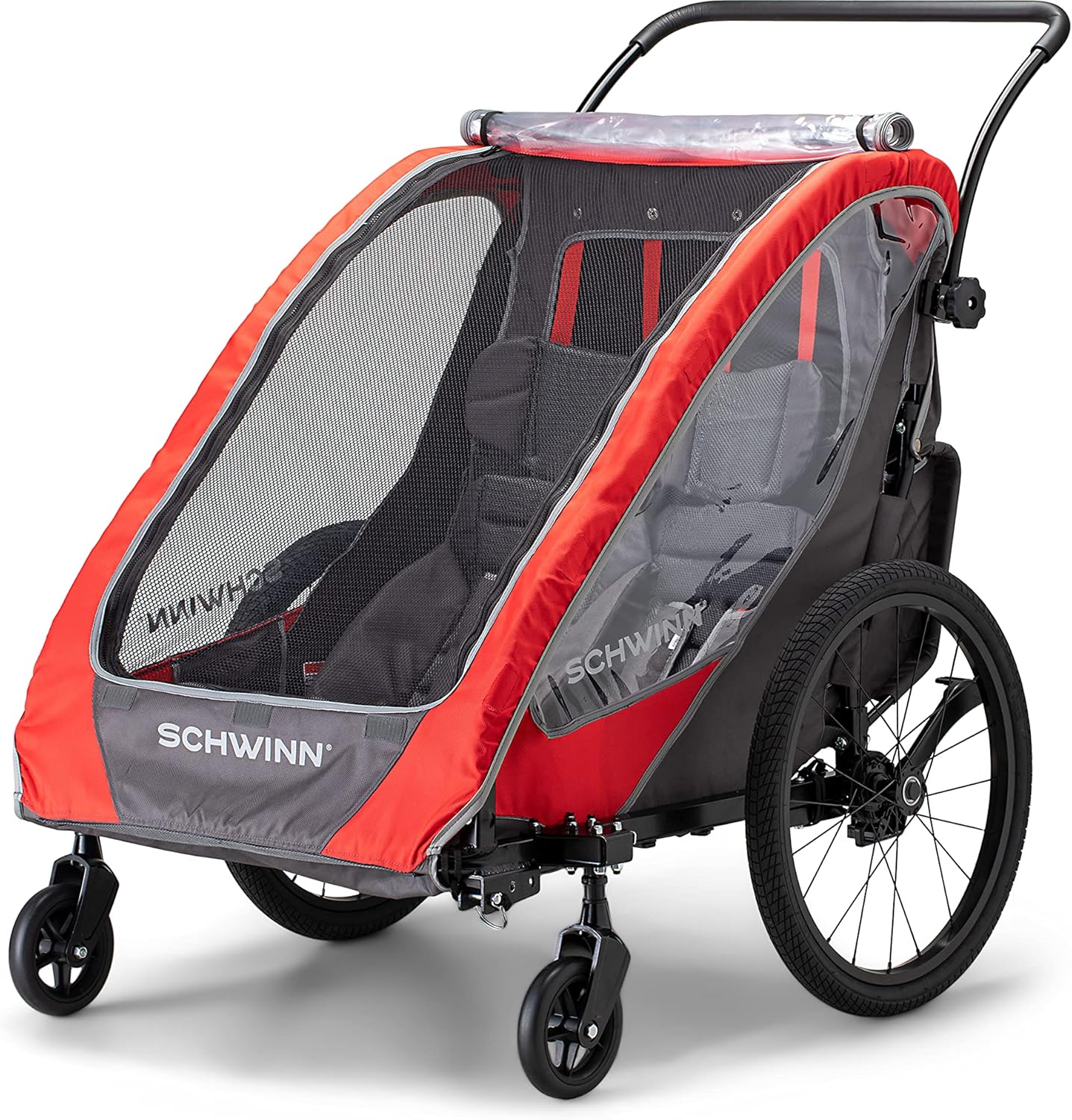 Schwinn Summit Deluxe Infant Unisex Trailer, Red