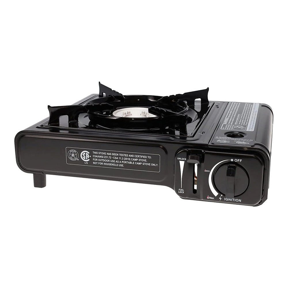LexiHome 7200 BTU Portable Camping Gas Stove Single Burner with Carry Case