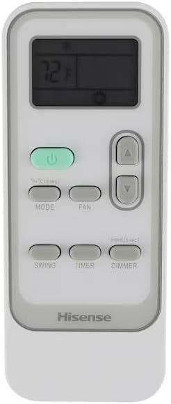 Hisense 8000-BTU DOE (115-Volt) White Vented Wi-Fi enabled Portable Air Conditioner with Remote Cools 350-sq ft (Refurbished)