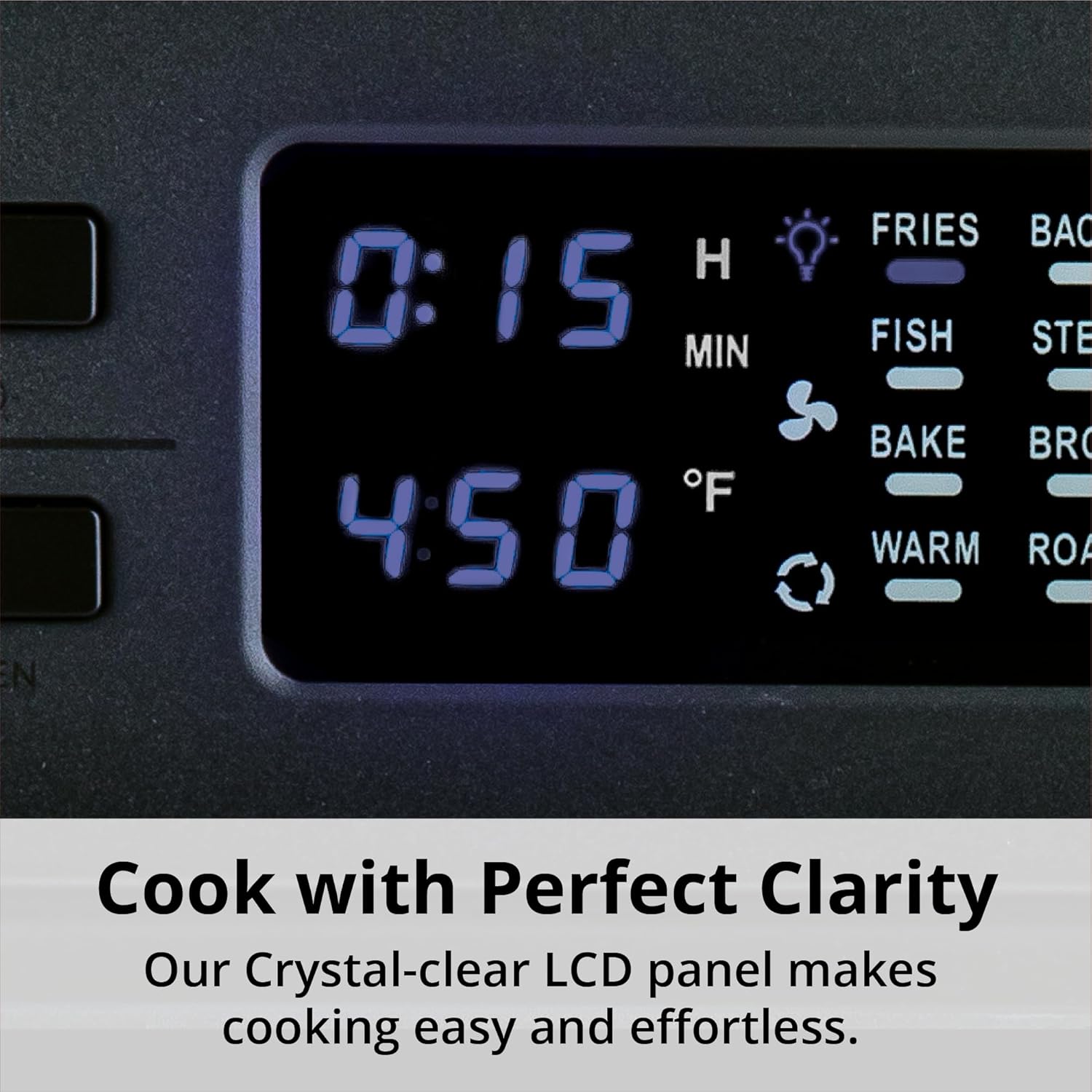 Ariawave Mini 16QT Air Fryer & Toaster Oven, Multifunctional with 15 Presets - Fry, Bake, Roast, Grill, Oil-Free, Compact Design, Inclusive Accessories, 360 Rotisserie Feature, Stainless Steel
