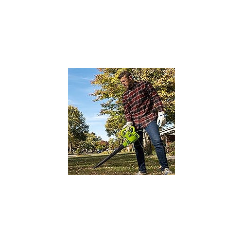 Earthwise Corded Electric Leaf Blower, 7.5 Amp