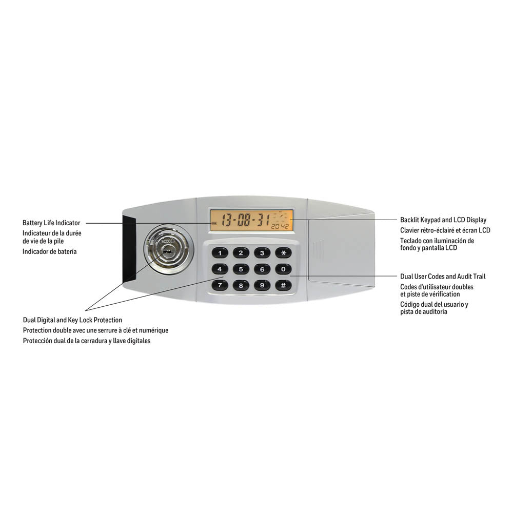 Honeywell 2112 Fire Safe (.55 cu ft.) - Digital Lock