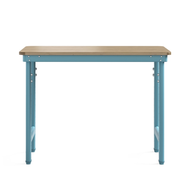 Everest Everest Work Table 44-in W x 32-in H Steel Modern Blue Freestanding Utility Storage Cabinet