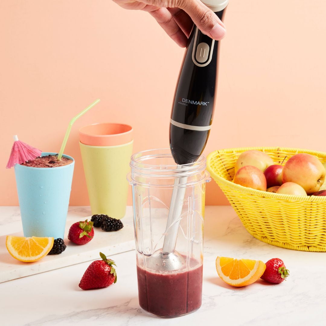 Denmark Electric 2 Speed Hand Held Immersion Blender, Black
