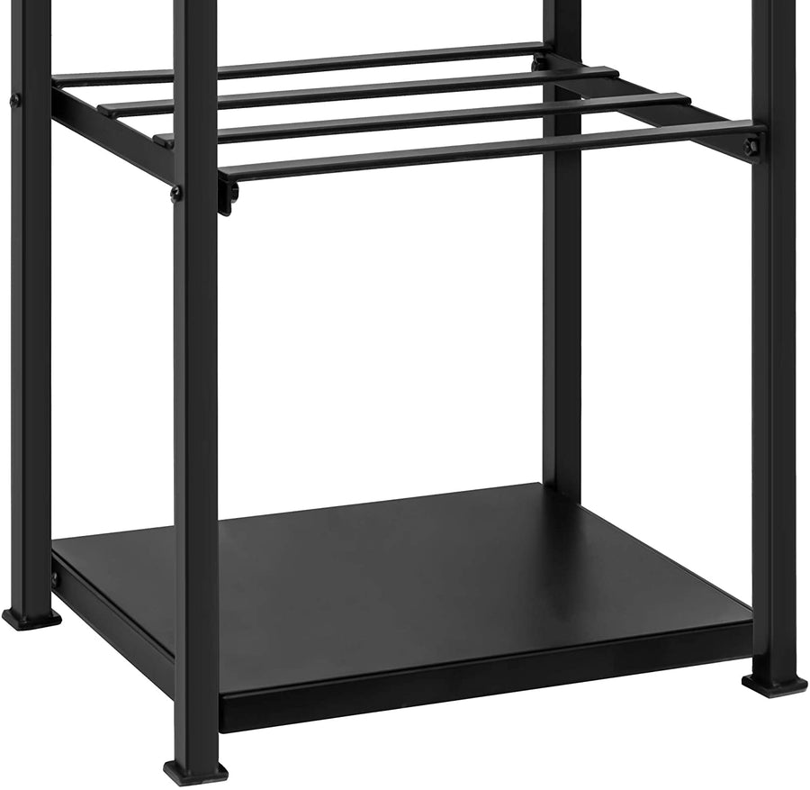 Amagabeli Fireplace Log Rack with 4 Tools Indoor Outdoor Firewood Holders