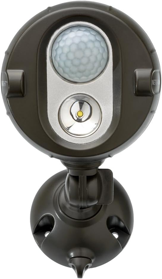 Mr Beams MBN352 Networked LED Wireless Motion Sensing Spotlight System with NetBright Technology, 2-Pack, Brown