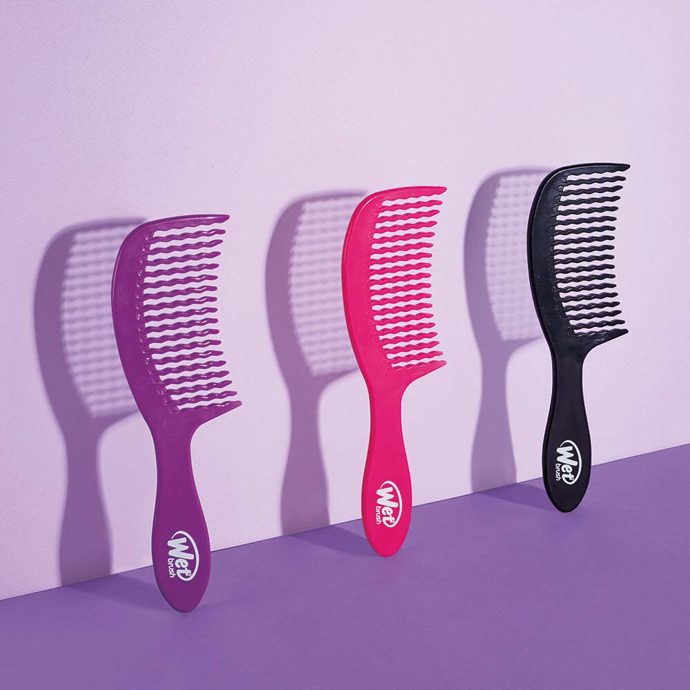 Wet Brush Detangling Comb, Pink