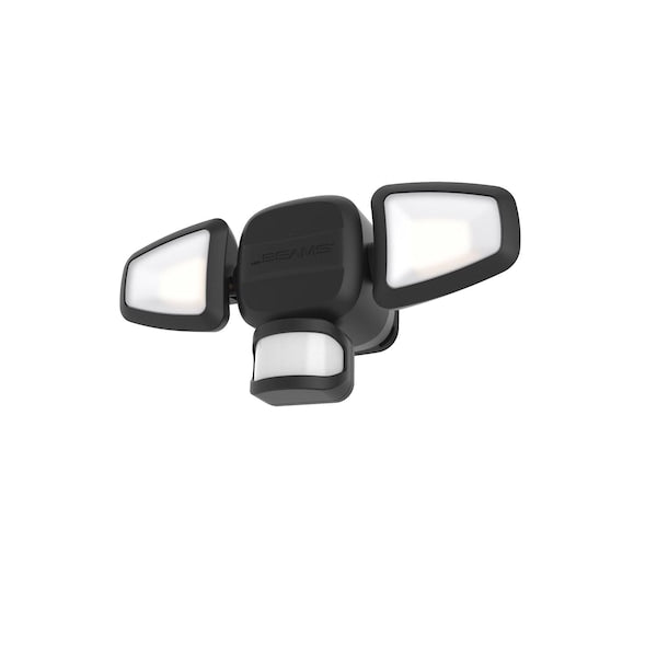 Mr Beams Security Light Motion-Sensing Battery Powered LED, Black