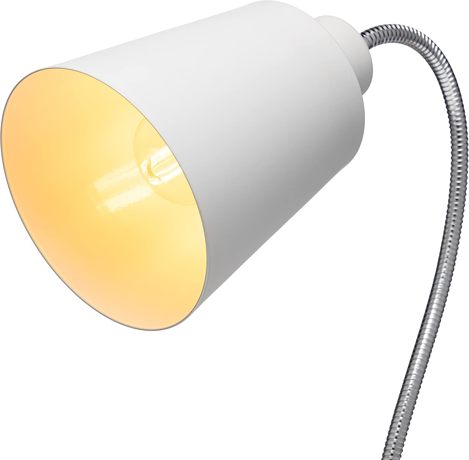 Rumi Lighting Clip On Desk Lamp w/Flexible Gooseneck