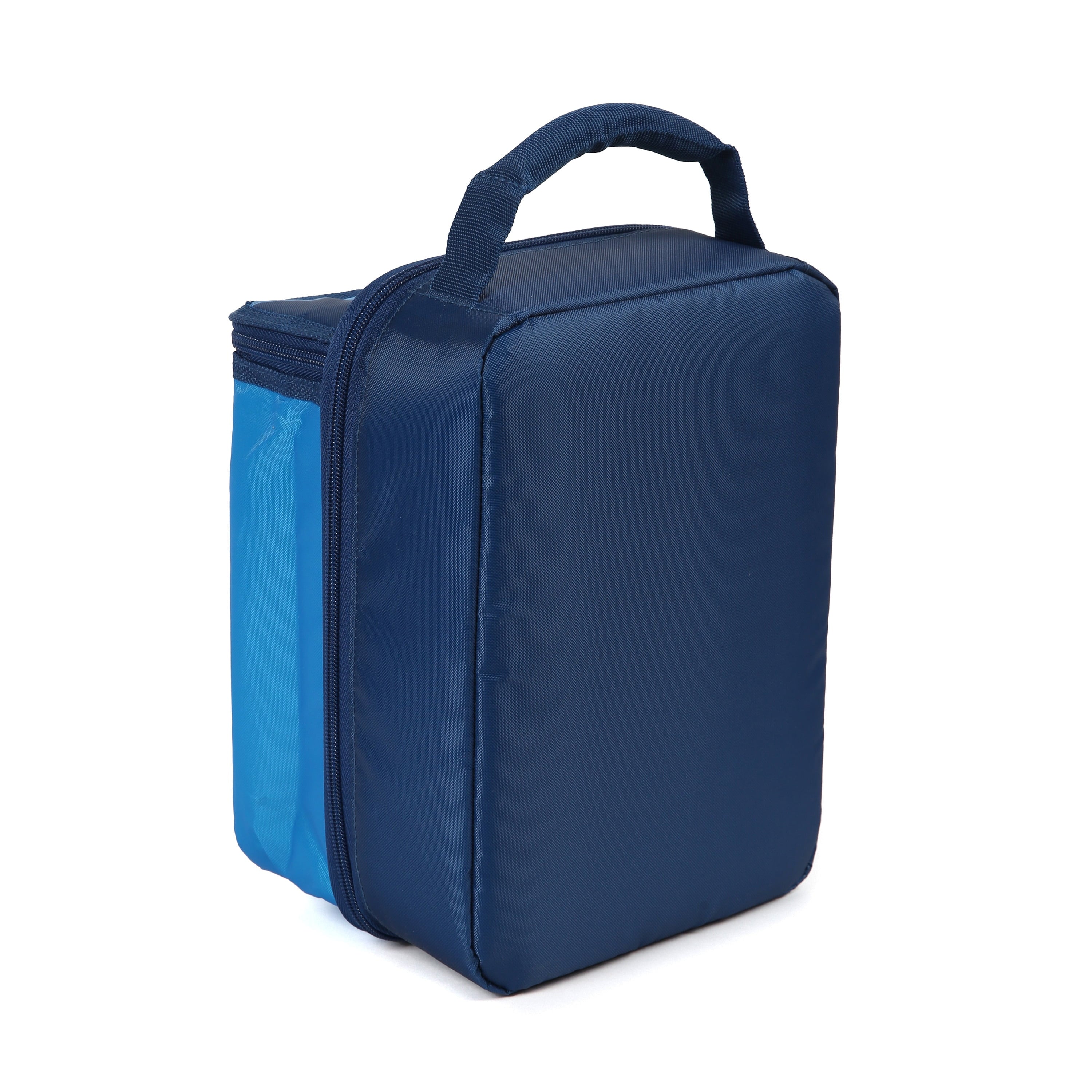 Arctic Zone Expandable HardBody Lunch Box with Hard Liner and Adjustable Divider, Blue
