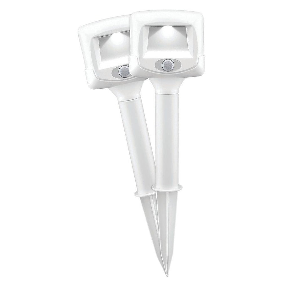 Mr Beams Pathway 35-Lumen White Battery-operated LED Outdoor Path Light with Motion Sensor (3500 K)