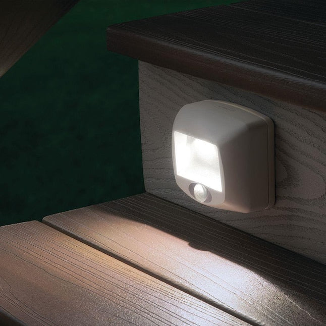Mr Beams Pathway 35-Lumen White Battery-operated LED Outdoor Path Light with Motion Sensor (3500 K)