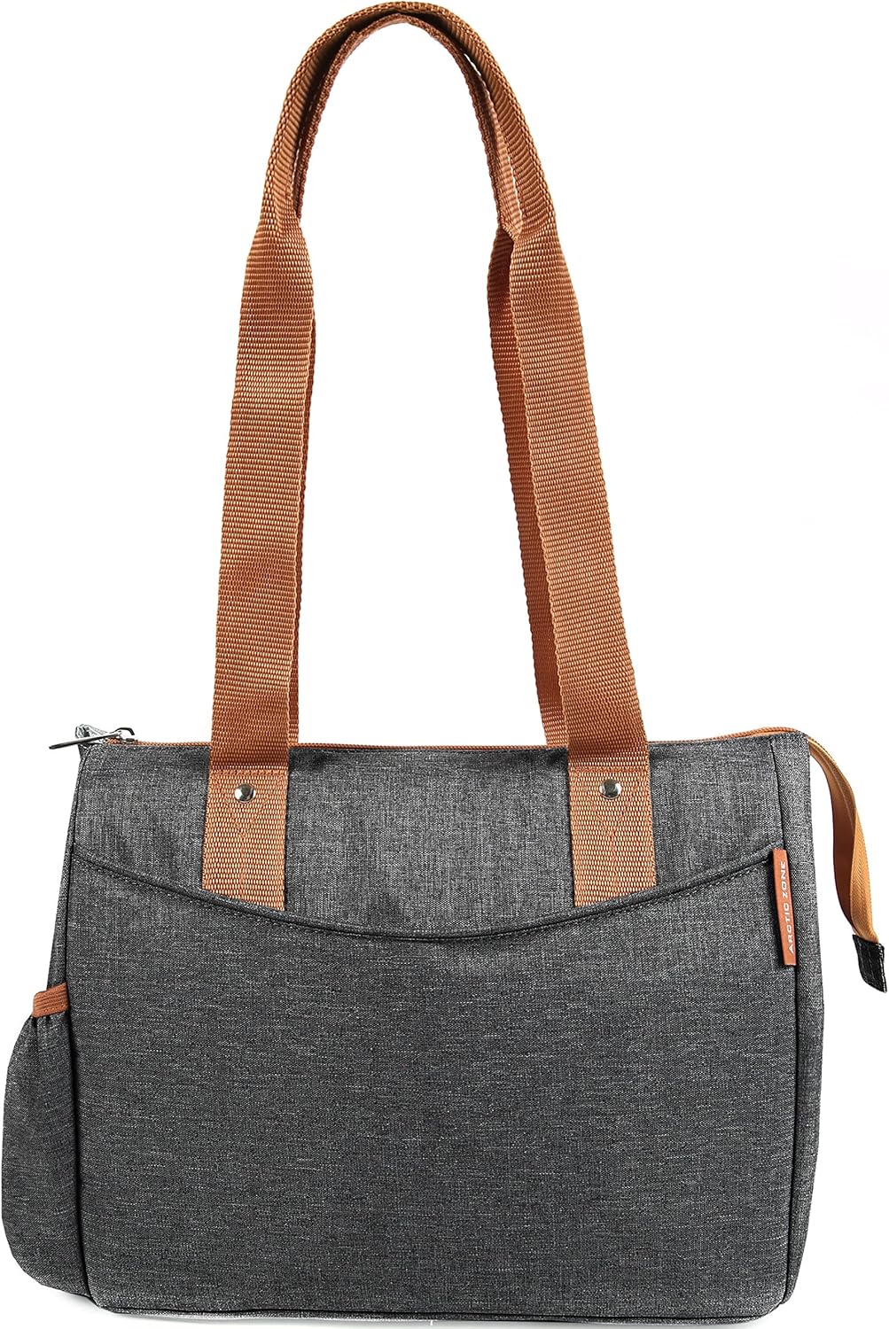 Arctic Zone Georgia Insulated Lunch Tote Bag for Women - Lunch Box Cooler Tote Bag - Heathered Gray