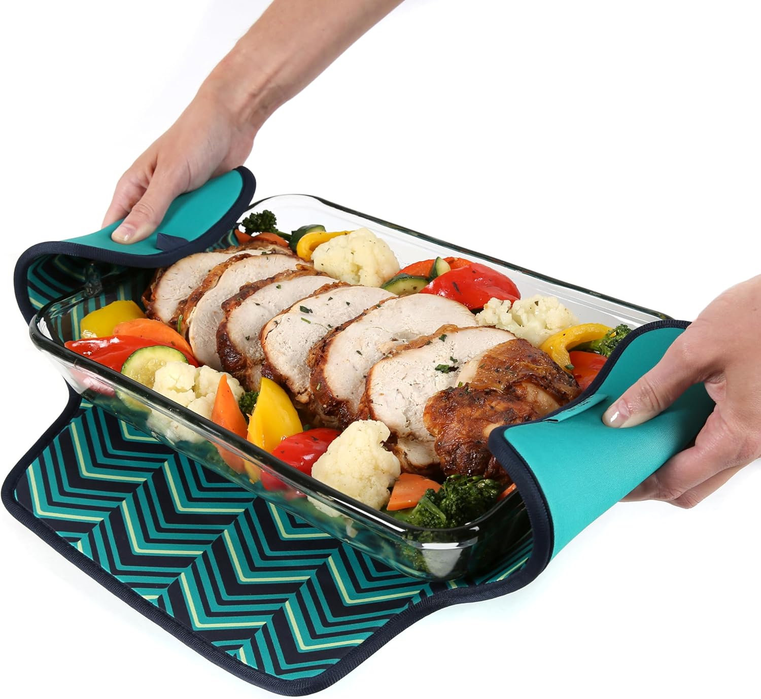 Arctic Zone Expandable Thermal Insulated Food Carrier, Teal