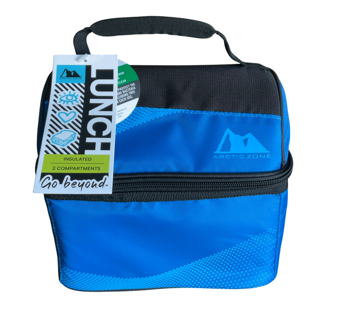 Artic Zone Urban Secret Lunch Bucket, 8 1/2"H x 8 1/2"W x 6"D, Blue