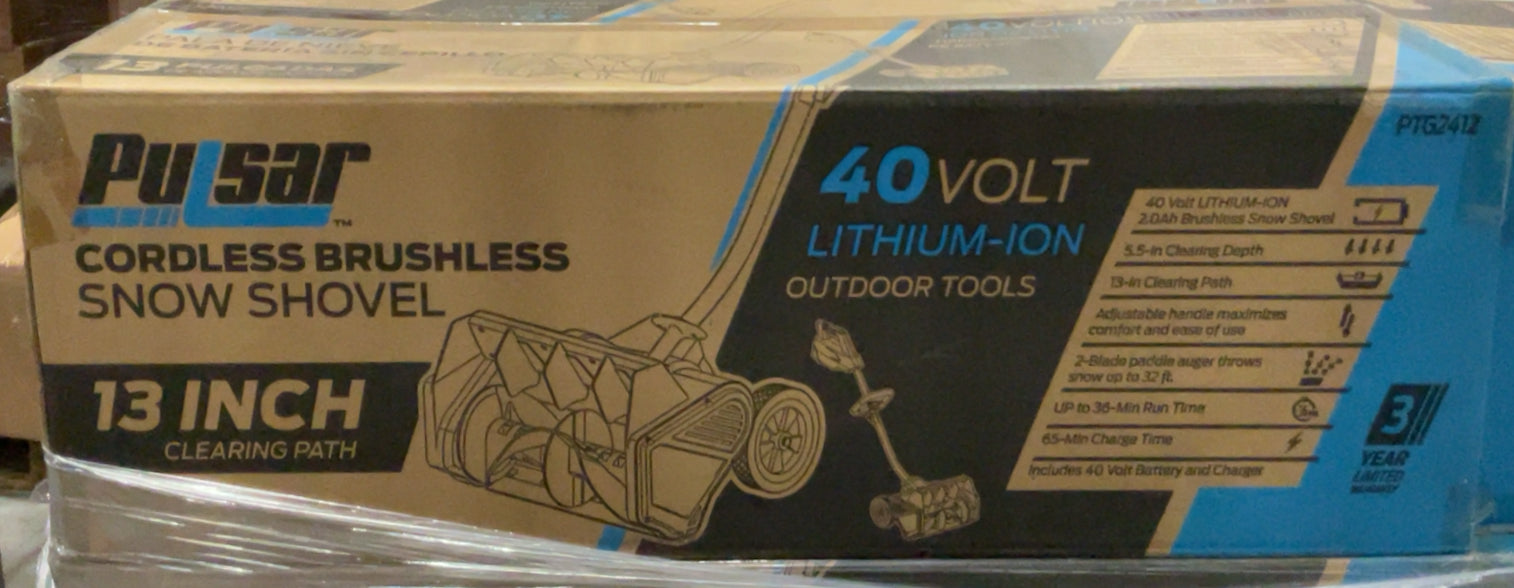 Pulsar 40 V Lithium-Ion Cordless Snow Shovel