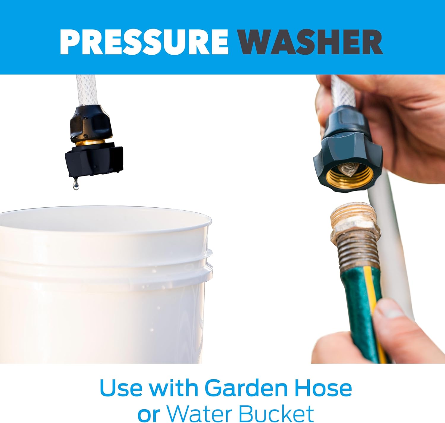 Pulsar 725 PSI 40v Cordless Pressure Washer with 5-in-1 Spray Nozzle