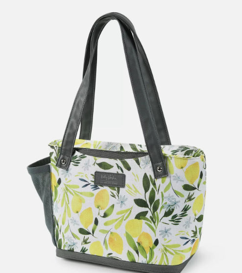 Kelly Ventura by Arctic Zone 6-Piece Insulated Lunch Tote, Lemon
