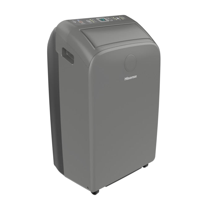 10,000 BTU capacity (ASHRAE) and 6,500 capacity (DOE), 115.0-Volt Vented Medium Room Smart Portable Air Conditioner Remote Included (Refurbished)