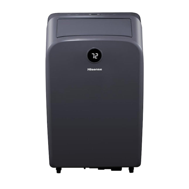 Hisense 7500-BTU DOE (115-Volt) Light Gray Front Panel with Dark Gray Back Cover Portable Air Conditioner with Remote Cools 400-sq ft (Refurbished)