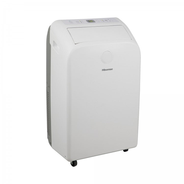 Hisense - Refurbished Excellent - 8,000 BTU Smart Portable Air Conditioner with Wi-fi and Remote Control - White