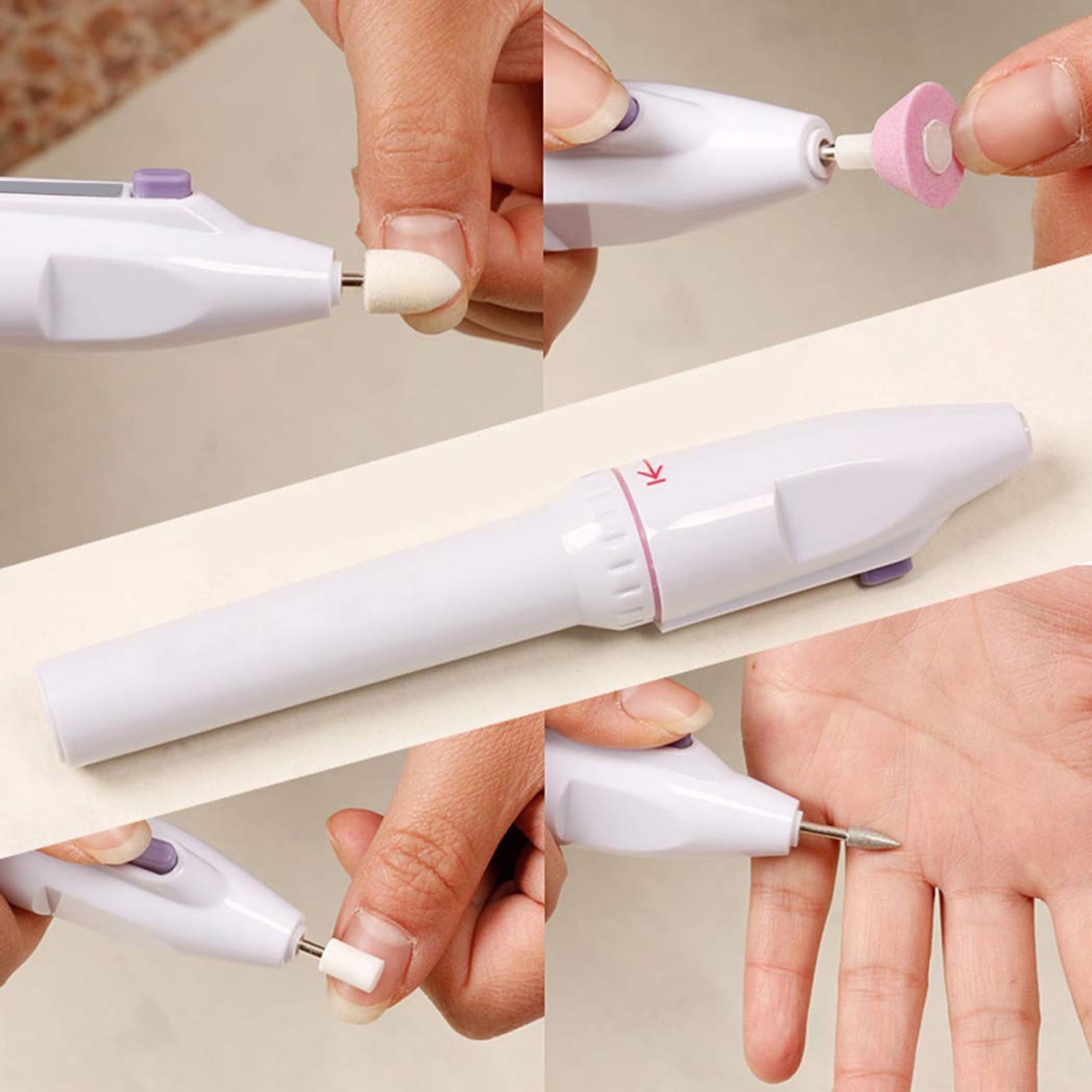 Hollywood Xpressions 5 In 1 Manicure Pedicure Nail Drill Set