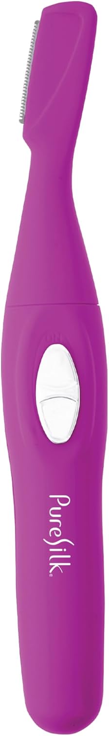 Pure Silk Detail Trimmer for Women, Battery Operated, Great for Travel and On-The-Go Self Care, Pink