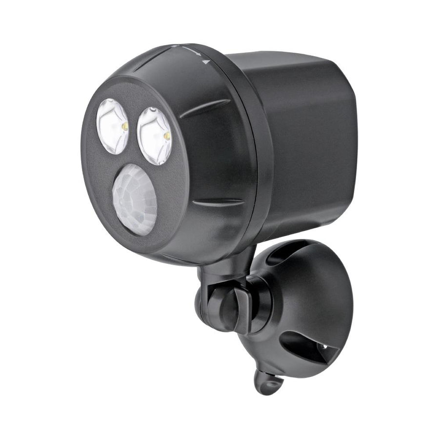 Mr Beams Outdoor UltraBright 450 Lumen Battery Powered Motion Activated Integrated LED Spotlight, Brown