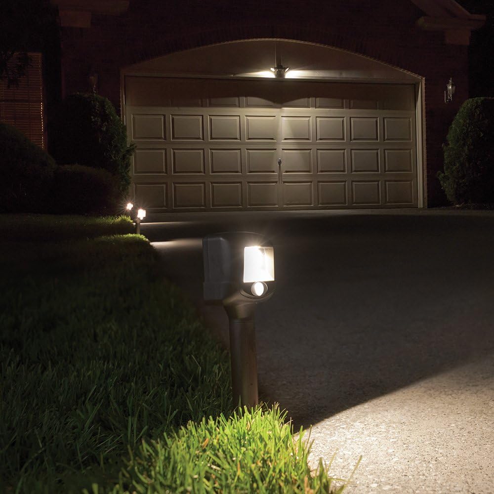 Mr Beams MBN580-BRN-02-04 NetBright LED Path & Step Lights, 30 Lumens, 2-Pack